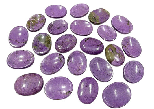 Stichtite Worry Stones - 30-40mm Long - India - NEW225