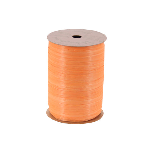 Orange Matt Raffia 
100 Yards