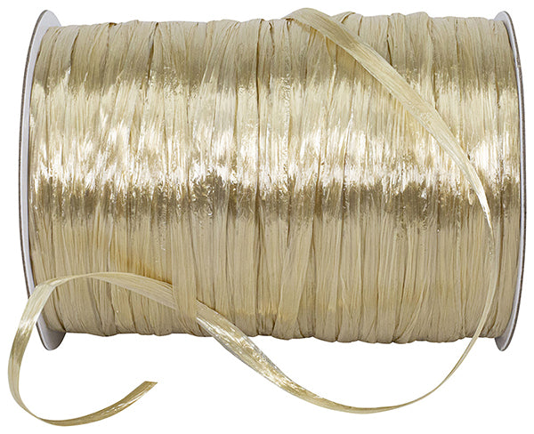 Pearlized Rayon Raffia - Oatmeal - 100 yards