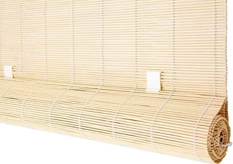 2 x 6 feet Natural Cordless BAMBOO MATCHSTICK BLIND 24 x 72 inch - China - Canadian standards
