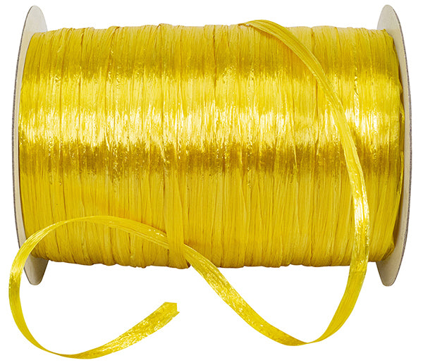 Pearlized Rayon Raffia - Daffodil - 100 yards