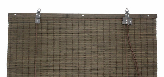 Choco Dark Brown Slat Bamboo Blinds (BL100 Series)