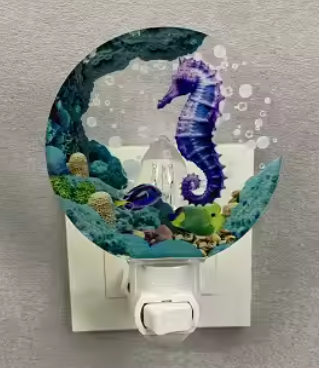 Sea Horse - Under the sea series acrylic night light - NEW725