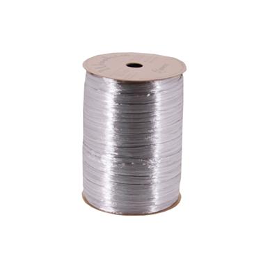 Pearlized Rayon Raffia - Silver - 100 yards
