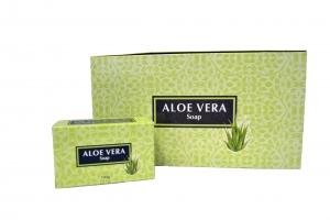Kamini Aloe Vera Soap - 100 Gram Each (12 Bars Per Box)