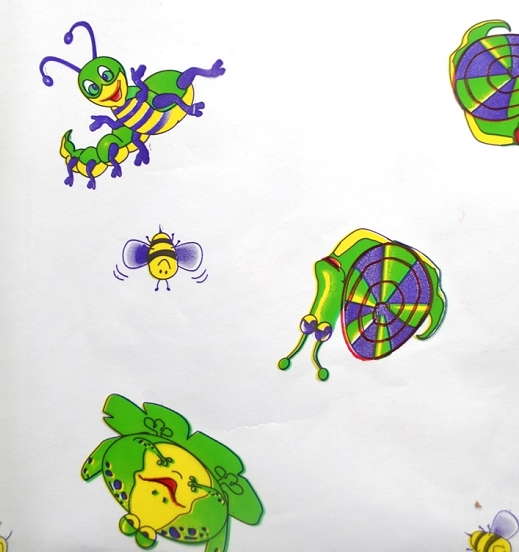 BUGS ON PARADE CELLO  WRAP 40 x 100