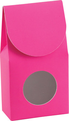 Fuchsia Gourmet Window Box - Small - 3 1/2 x 1 3/4 x 6 1/2 - 2 inch Window (Order in 6's) (252 Master)