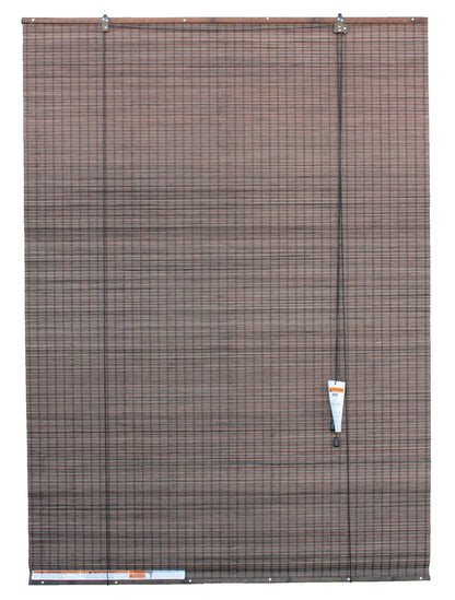 Choco Dark Brown Slat Bamboo Blinds (BL100 Series)
