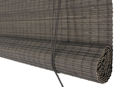 Choco Dark Brown Slat Bamboo Blinds (BL100 Series)