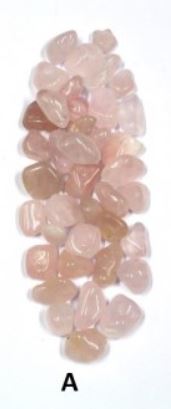 Rose Quartz Tumbled Stones - Large 40 - 60 mm - Grade A2 - 1 lb. - Brazil - NEW122