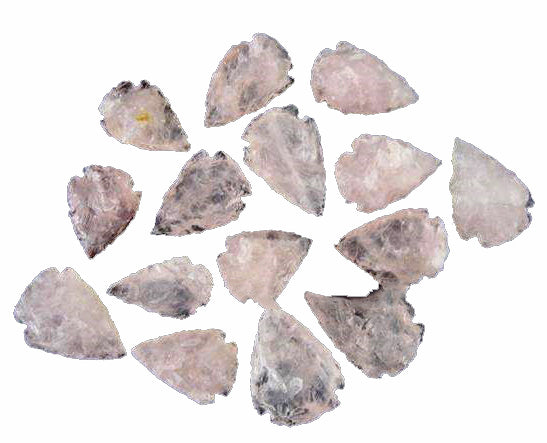 Rose Quartz Arrowheads - 10 grams - NEW1020