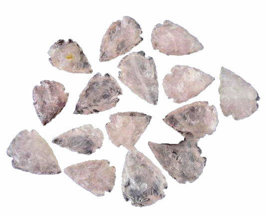 Rose Quartz Arrowheads - 10 grams - NEW1020
