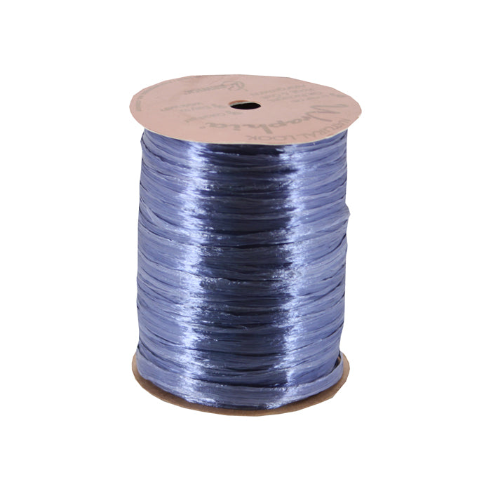 Pearlized Rayon Raffia - Navy - 100 yards