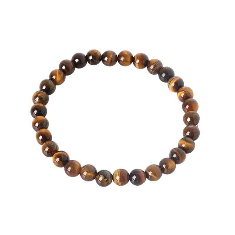 Tiger Eye Bracelet - 6mm Beads- China - NEW523