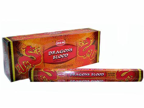 Hem Dragon Blood 20 Incense Sticks per inner box (6/box) NEW421