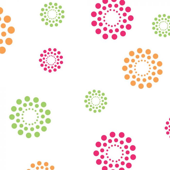 BLOOMING DOTS  CELLO  WRAP 40 x 100