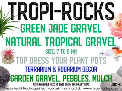 Green Jade Gravel 7-9 MM - Medium PB2 JAR