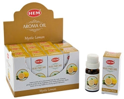 Hem Mystic Lemon Aroma Oil - Box With 12 Bottles