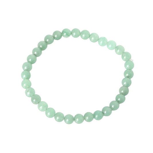 Green Aventurine Bracelet - 6mm Beads- China - NEW523