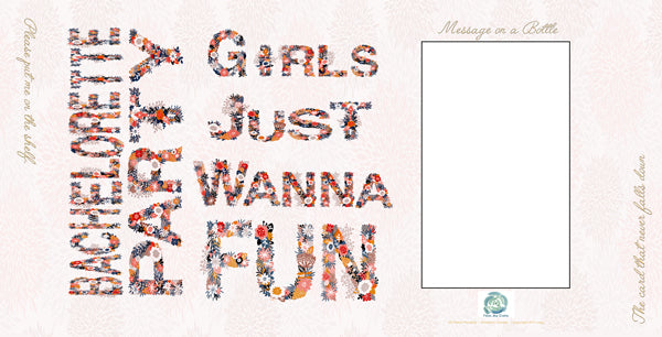 Fromme Bottle Greeting Cards - Girls Just Wanna Have Fun
