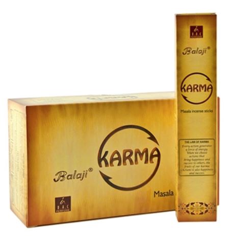 Balaji - Karma - Incense Sticks 15 grams per inner box (12/box) NEW421