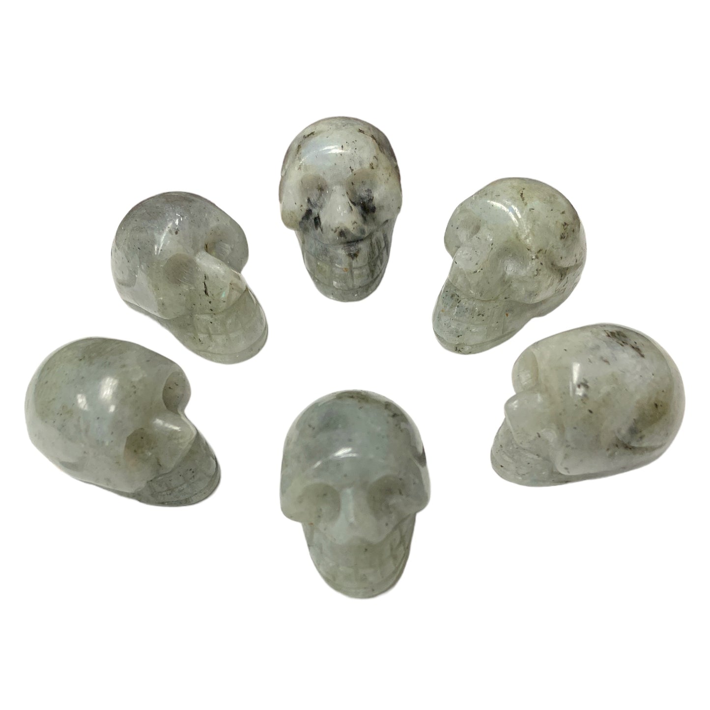 Skull Mini - Labradorite - 30-35mm Grams - China - NEW722