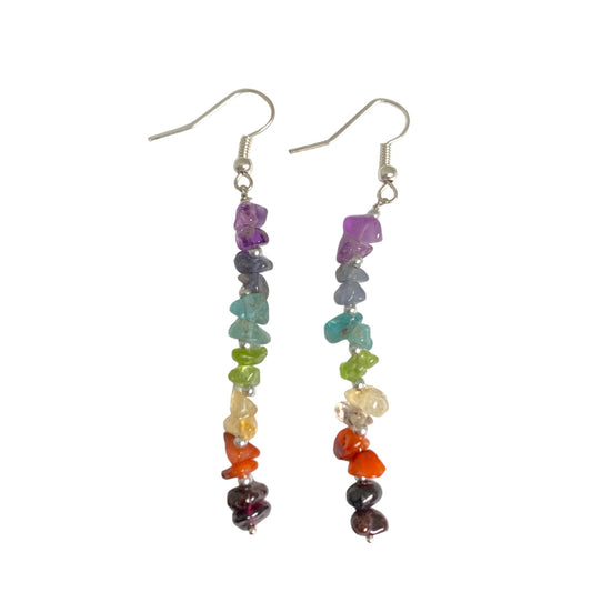 Chakra Beaded Earrings - NEW323 - India