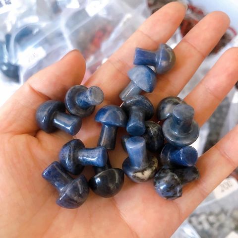 Mushrooms Mini - Sodalite - 19-20mm - Price Each - China - NEW922