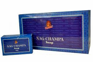 Kamini Nag Champa Soap - 100 Gram Each (12 Bars Per Box)