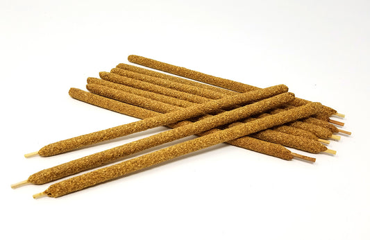 PK/5 - Thick Artisan Deluxe Incense Sticks - 100% Pure Palo Santo -  8 inch - Sacred Smoke