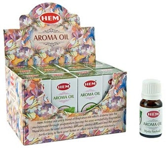 Hem Mystic Patchouli Aroma Oil - Box With 12 Bottles