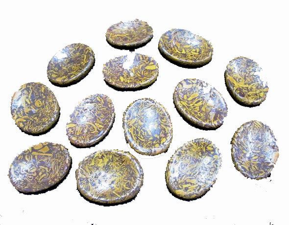 Calligraphy Worry Stones - 35-40mm Long - India