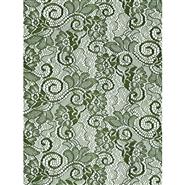 FRENCH LACE - MOSS- CELLO WRAP - 24 x 100 roll