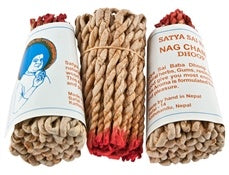 Nag Champa Tibetan Rope Incense - 45 Sticks - 3.5 inch - NEW1120