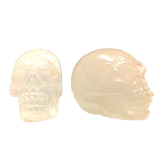 Skull Small - CLEAR QUARTZ - 40x50 mm - China - NEW622