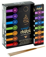 Goloka Black Series - Chakra - Incense Sticks 15 grams per inner box (12/box) NEW920