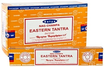 Satya Incense Sticks - Eastern Tantra - Box Of 12 Packs