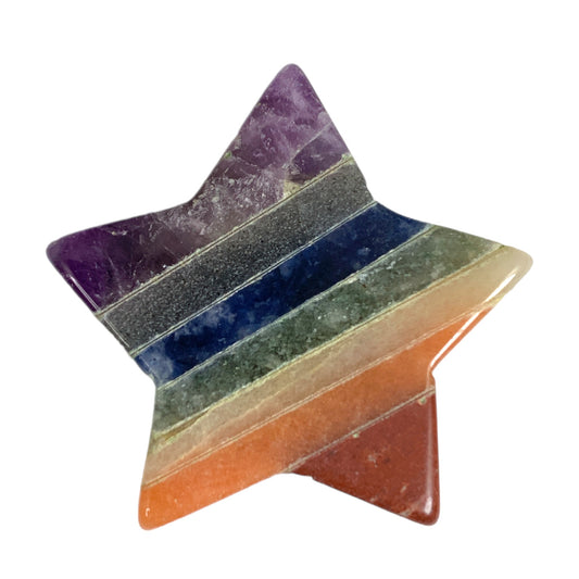 Chakra Bonded - 35mm - Flat Star - India - NEW323