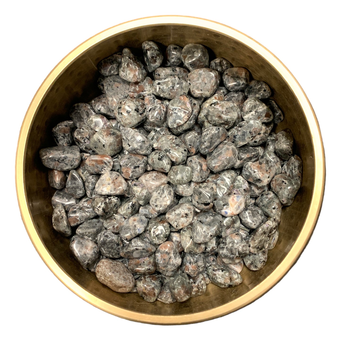 Yooperlite Tumbled Stones - 10 to 20mm Small - 1 LB. - China - NEW922
