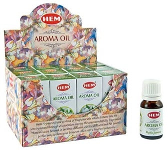 Hem Mystic Jasmine Aroma Oil - Box With 12 Bottles