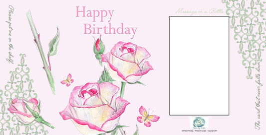 FROM ME BOTTLE CARDS - HAPPY BIRTHDAY - F