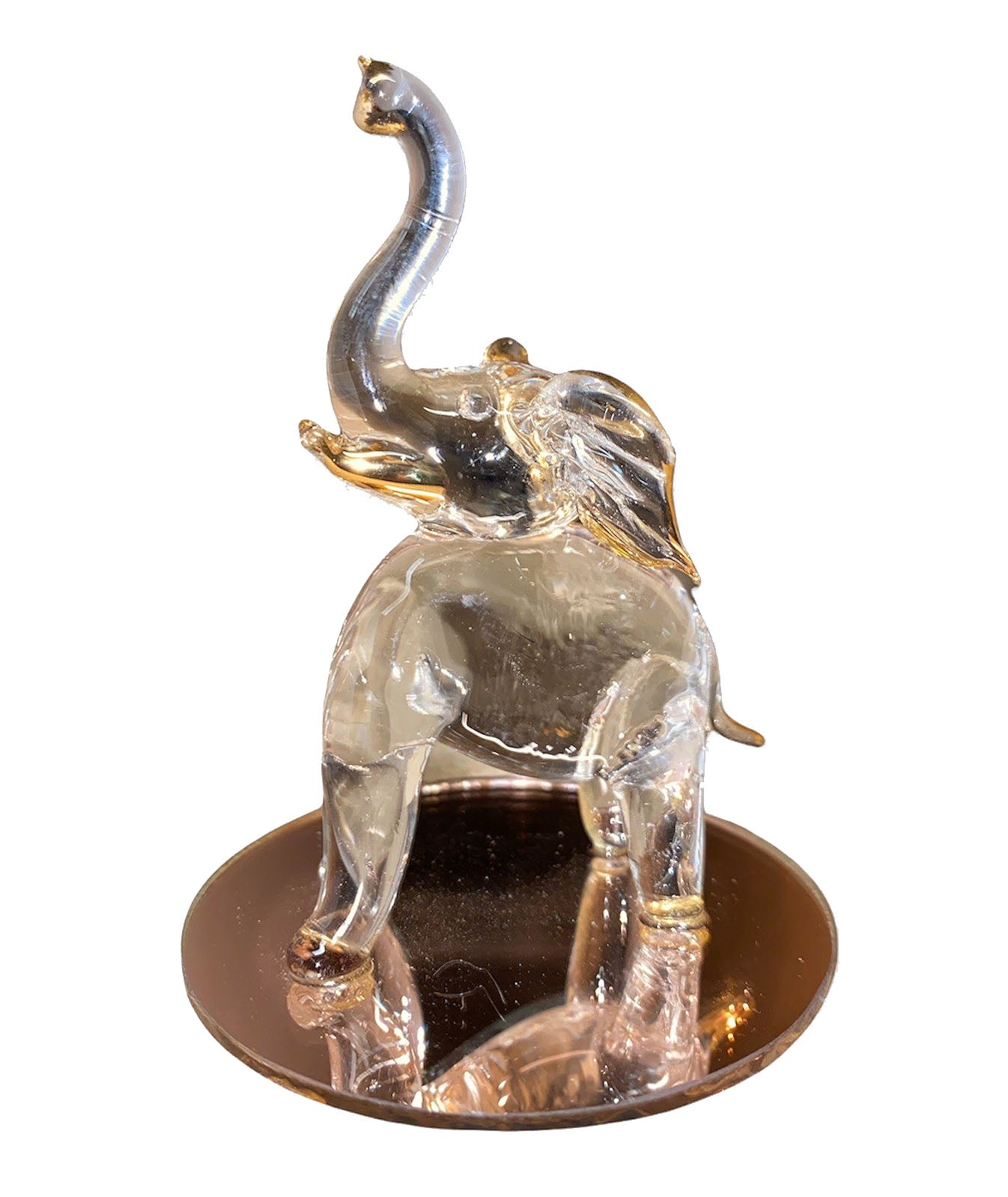 CRYSTAL FIGURINE - ELEPHANT - 3 inch