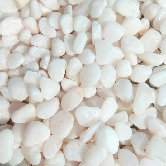 Polished Snow White 5-7 MM 20 KG Bag