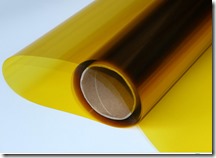 YELLOW TINTED CELLO WRAP  40 in  x 100 ft
