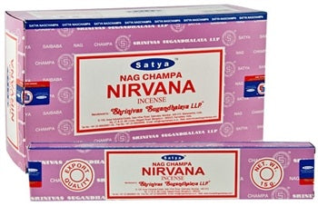 Satya Incense Sticks - Nirvana - Box Of 12 Packs