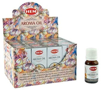 Hem Mystic Musk Aroma Oil - Box With 12 Bottles