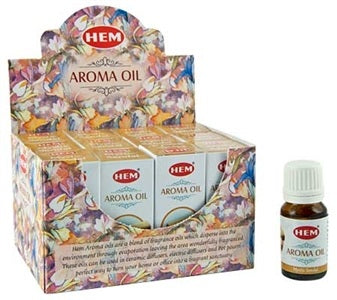 Hem Mystic Sandal Aroma Oil - Box With 12 Bottles