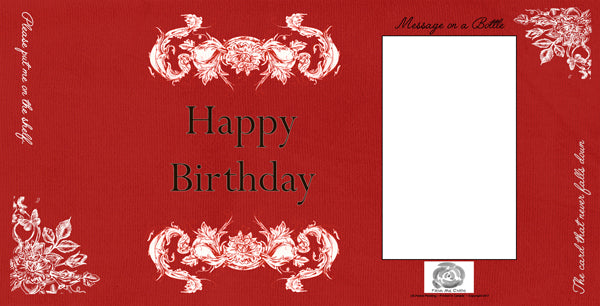 FROM ME BOTTLE CARDS - HAPPY BIRTHDAY - M